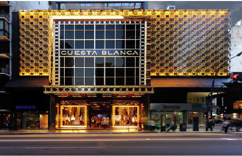 新余门头设计与商业空间的纽带。