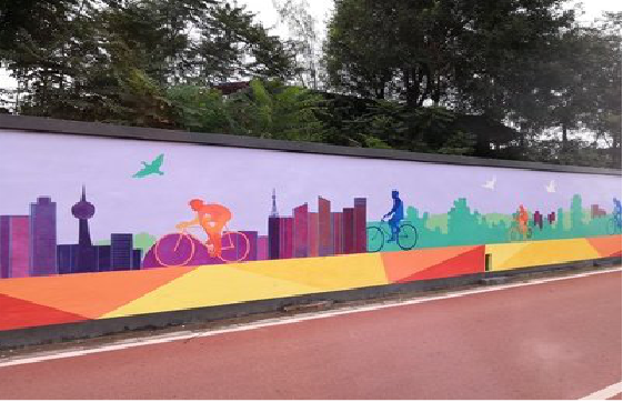 新余墙体彩绘-围墙