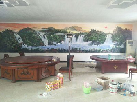 新余墙绘-写实风景