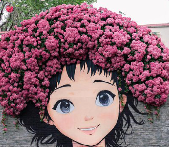 新余墙体彩绘-网红墙打卡