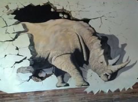 新余在墙绘中，如何绘制3D效果？