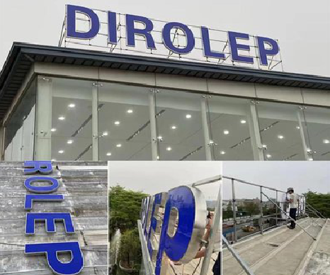 新余楼顶发光字安装的注意事项。